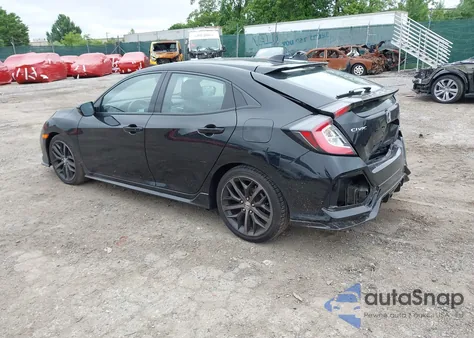 2020 Honda Civic Sport Touring z USA, uszkodzony, nr VIN SHHFK7H91LU417101